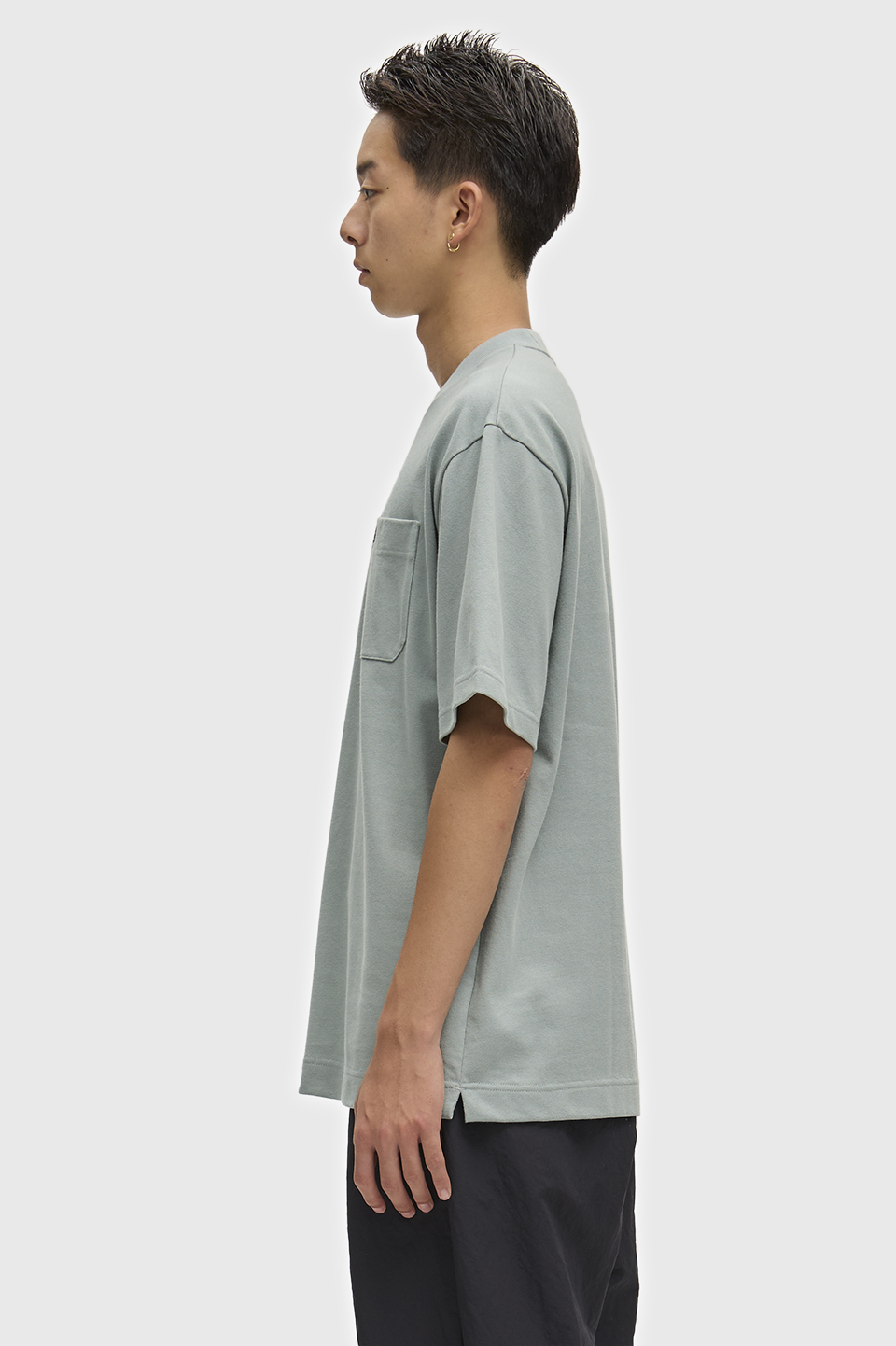 Relaxed T-Shirt 959:SILVER BLUE S