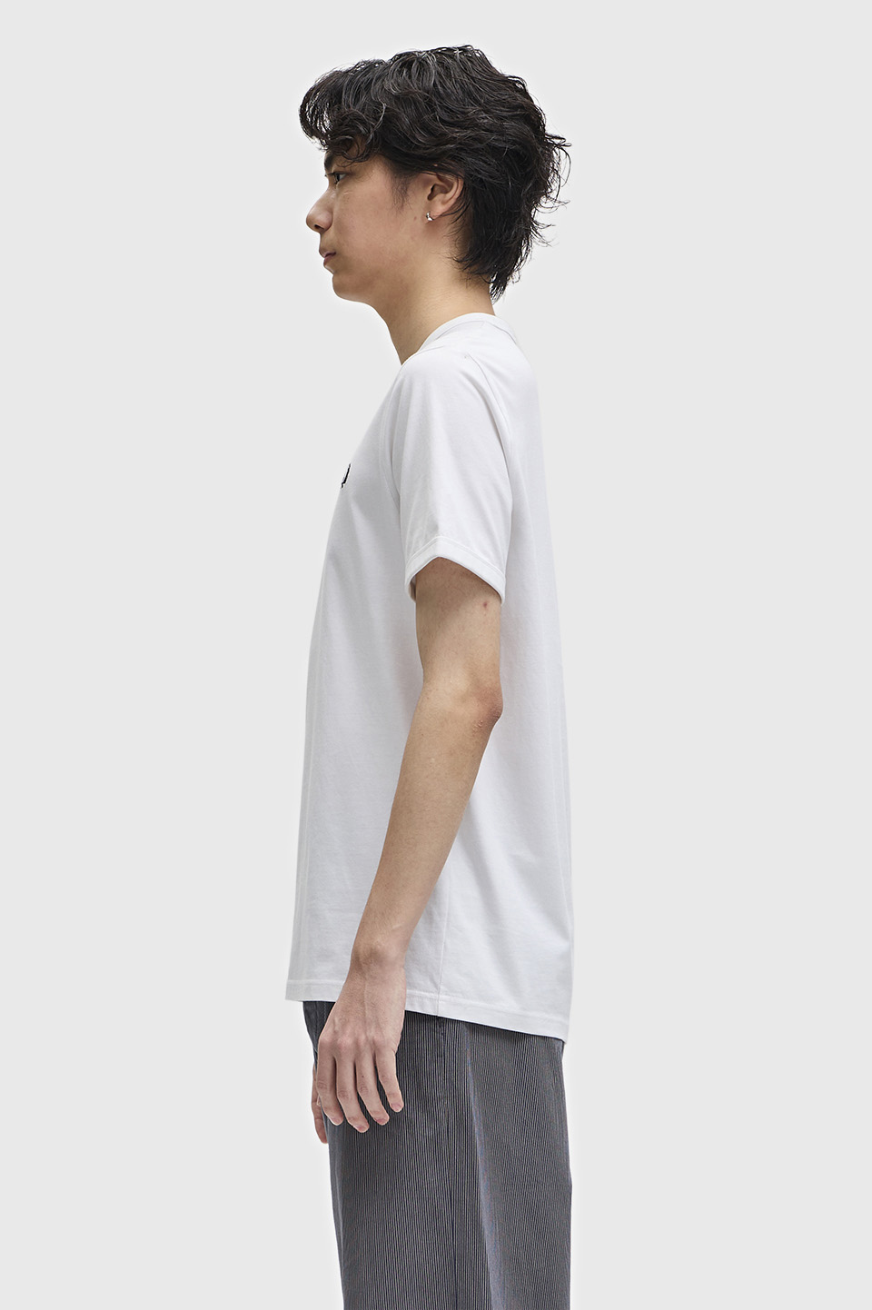 Fred Perry T-Shirt White フレッド ペリー Tシャツ