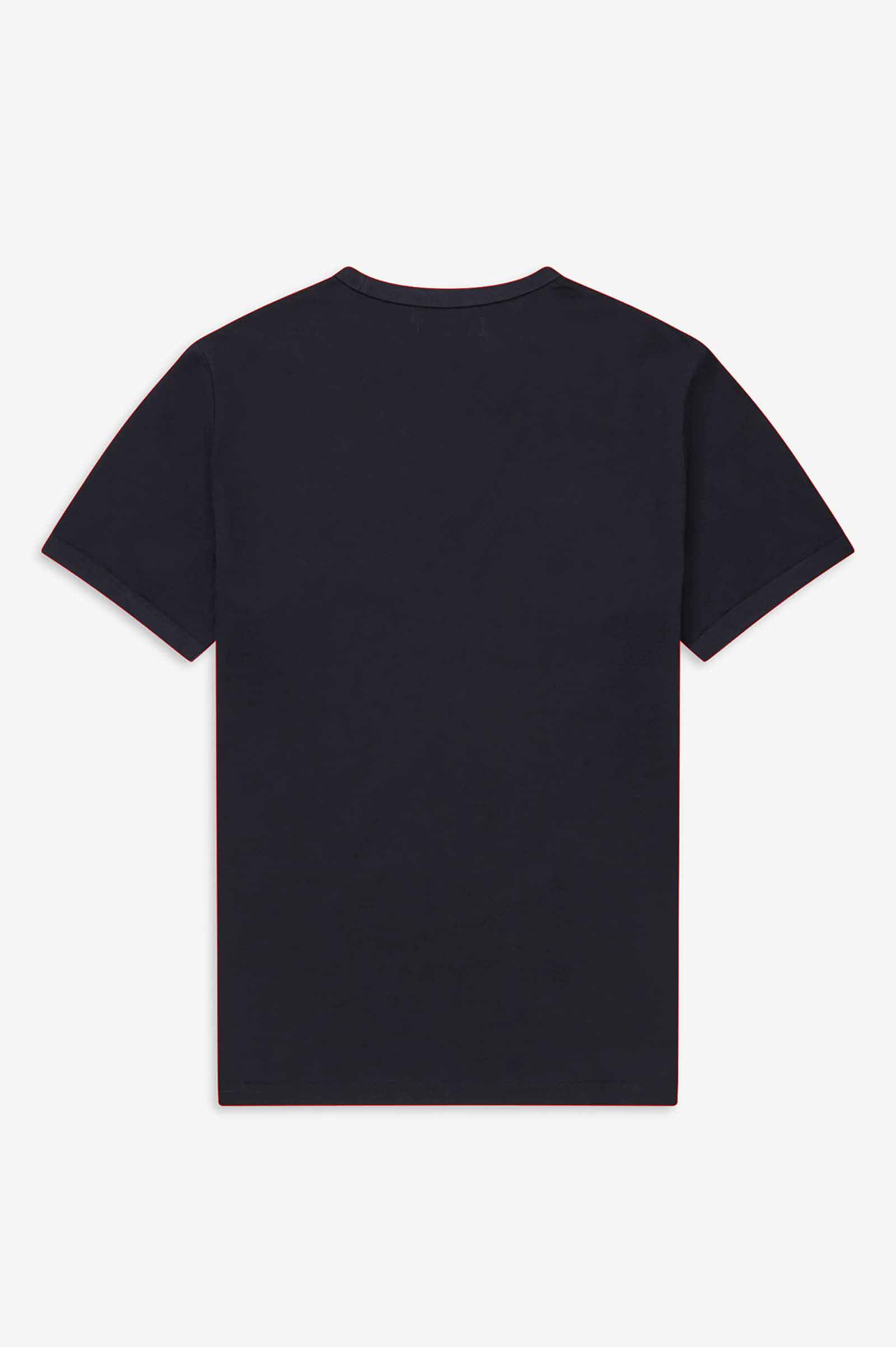 Ringer T-Shirt 608:NAVY S