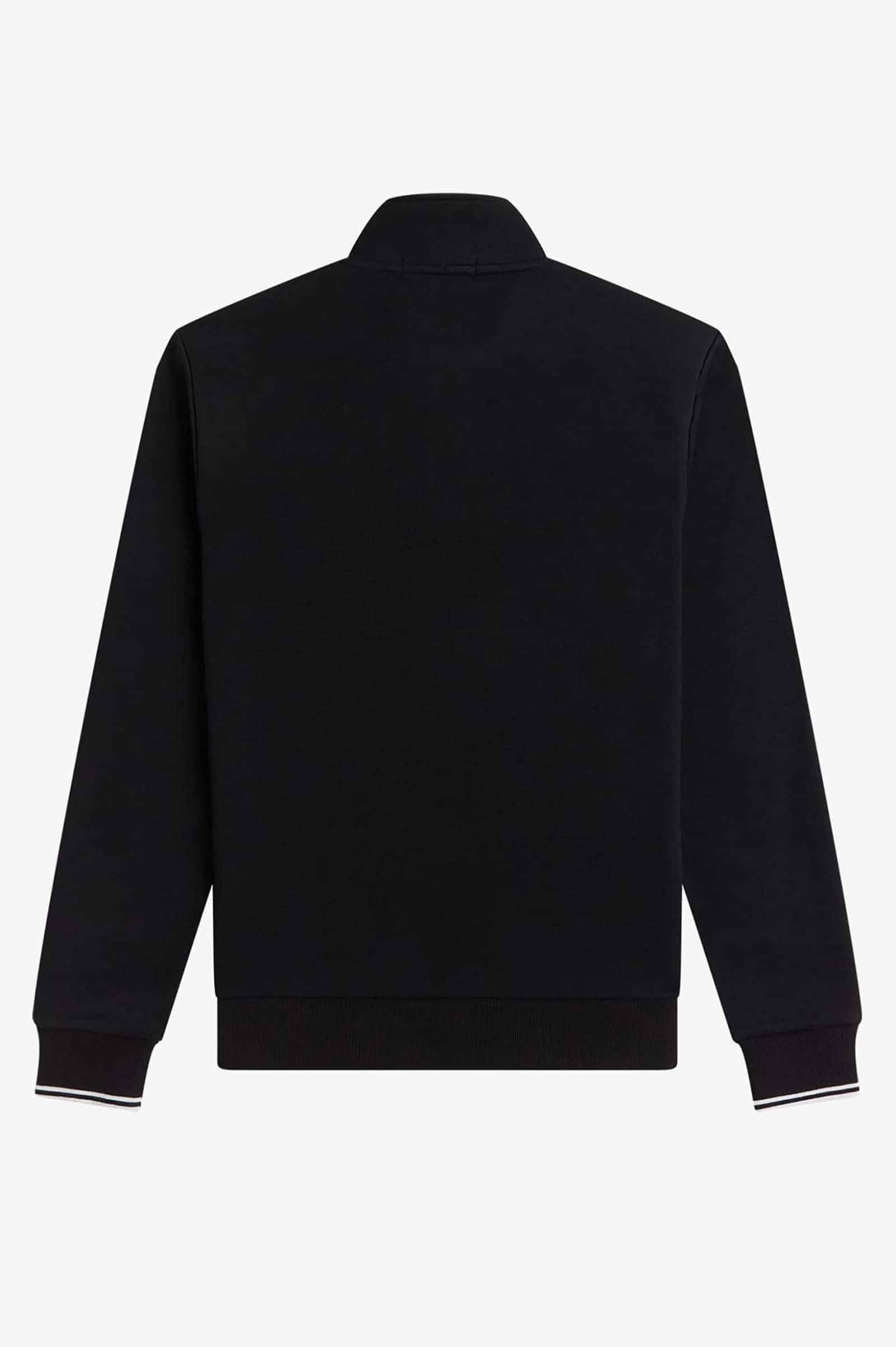 Half Zip Sweatshirt(S 102：BLACK): | FRED PERRY JAPAN | フレッド 