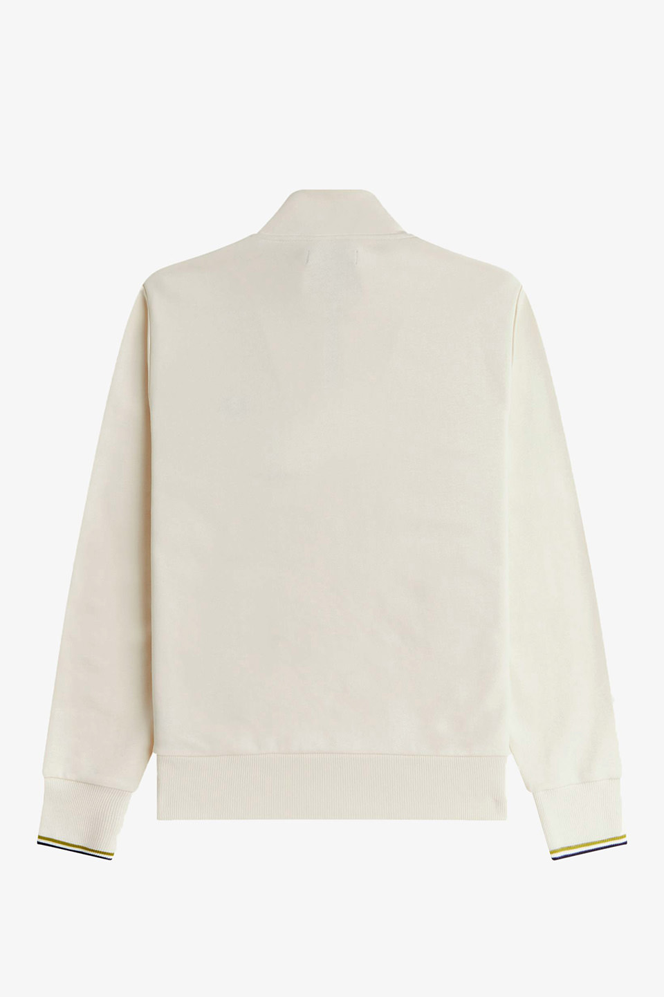 Half Zip Sweatshirt 46A:ECRU / TENNIS BALL YELLOW / ANCHOR GREY S