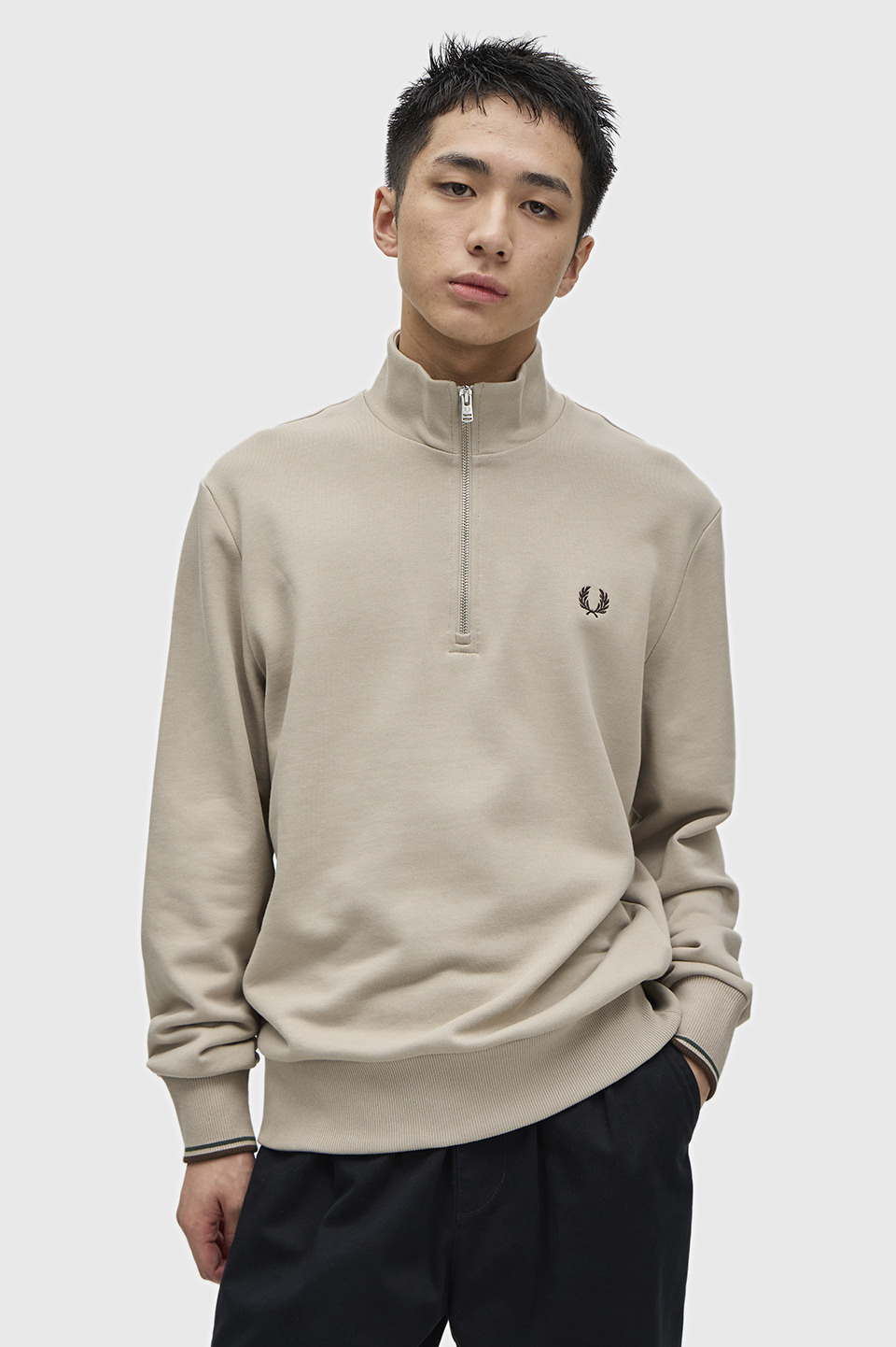Half Zip Sweatshirt