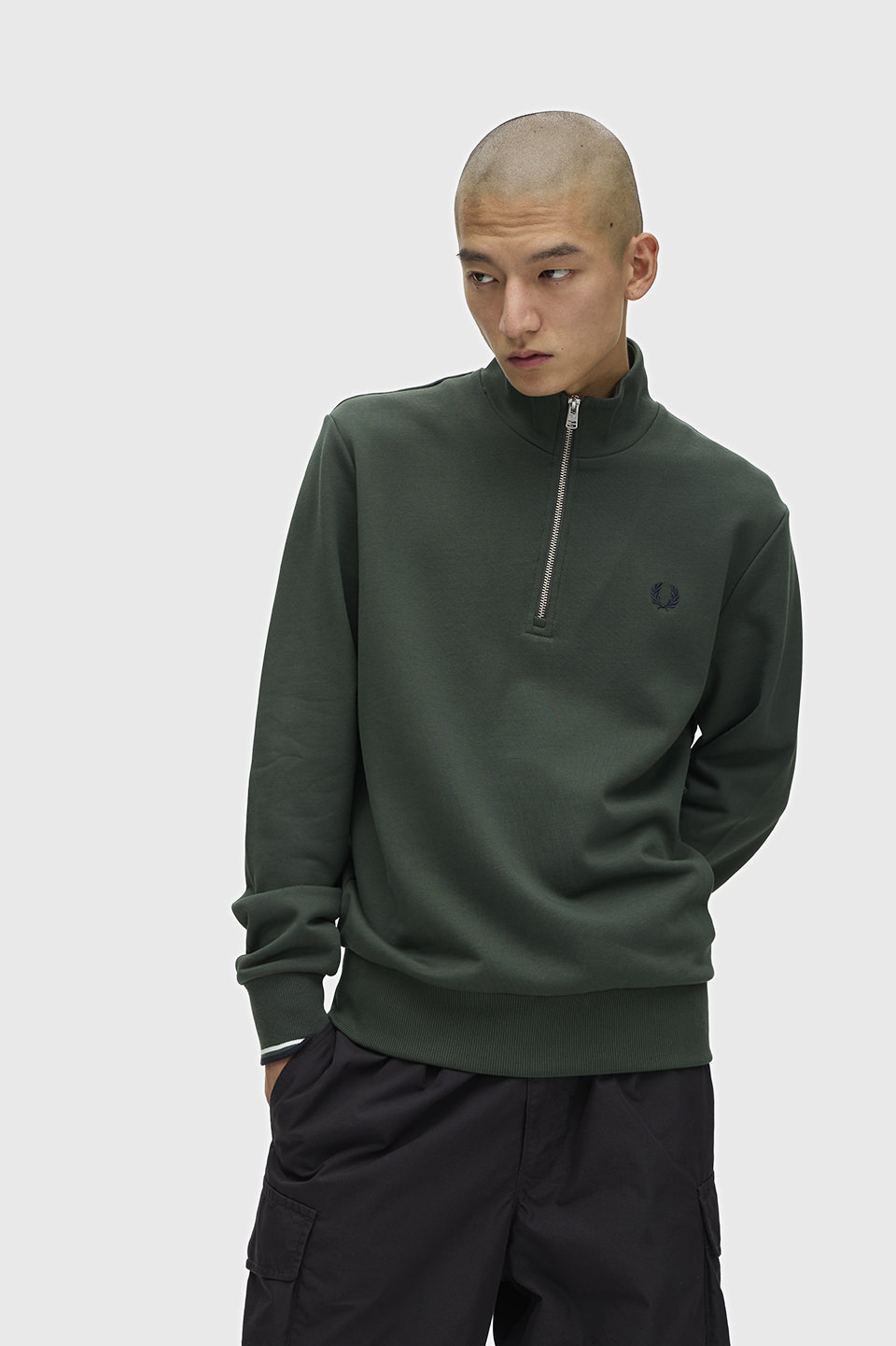 Half Zip Sweatshirt