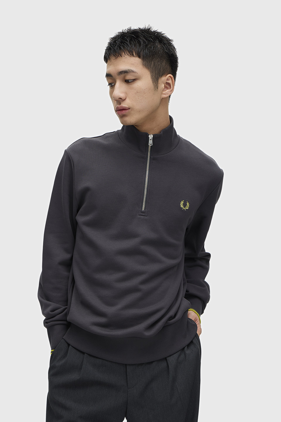 Half Zip Sweatshirt
