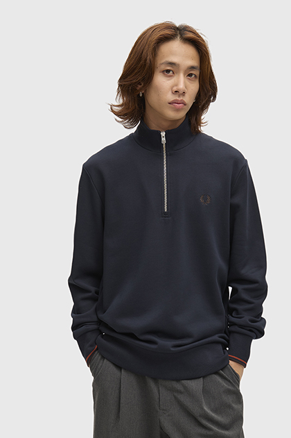 Half Zip Sweatshirt
