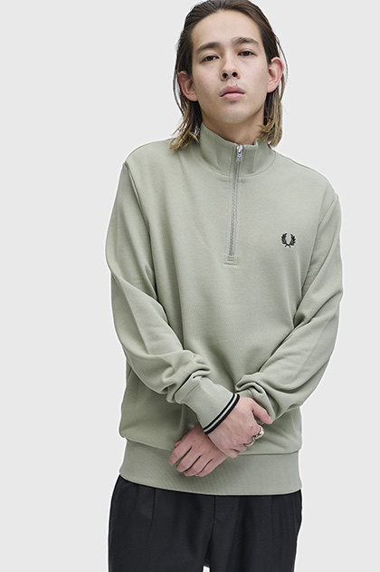 Half Zip Sweatshirt