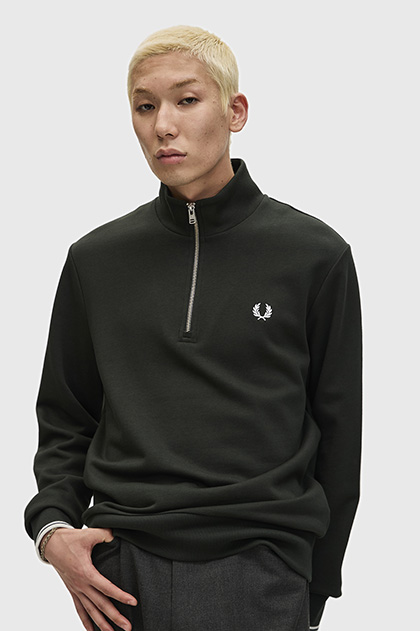 Half Zip Sweatshirt