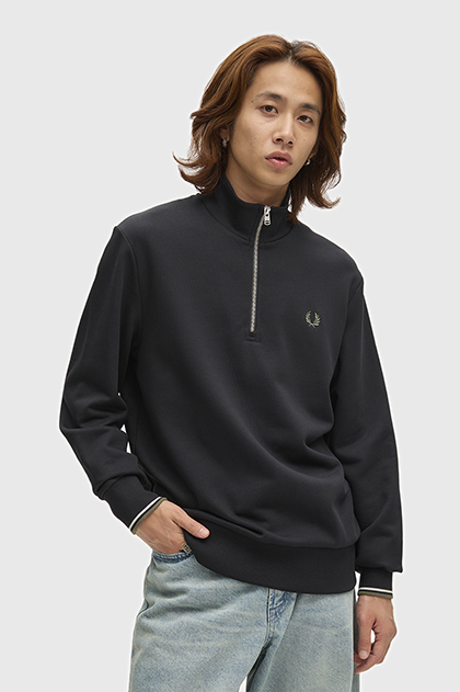Half Zip Sweatshirt
