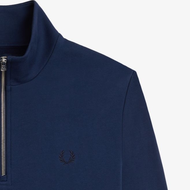 Half Zip Sweatshirt(S 324：CINNAMON): | FRED PERRY JAPAN