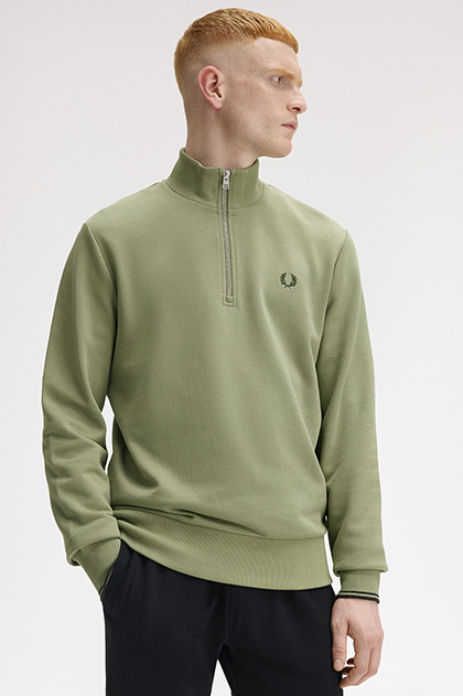 Half Zip Sweatshirt