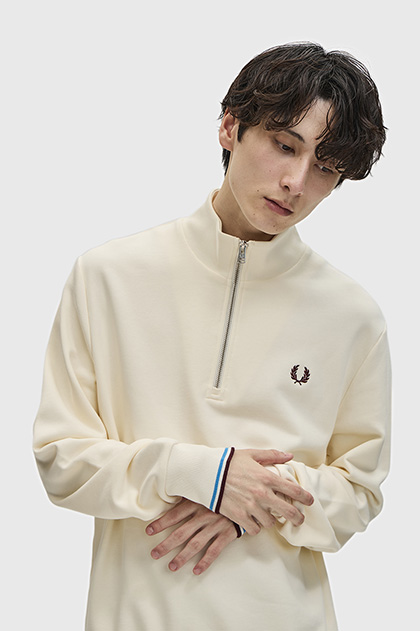 Half Zip Sweatshirt