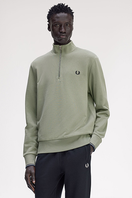 Half Zip Sweatshirt