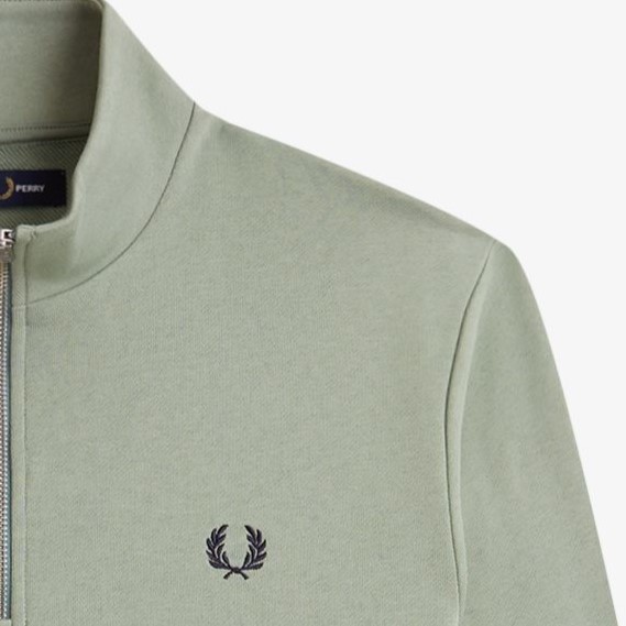 フレッドペリー　 ポロシャツ　44m Half Zip Sweatshirt(S 324：CINNAMON): | FRED PERRY JAPAN