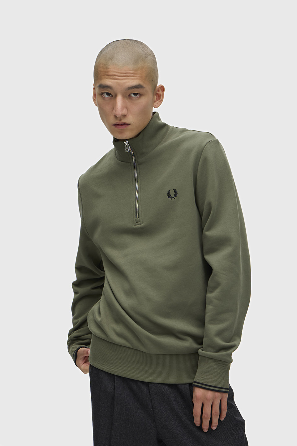 Half Zip Sweatshirt