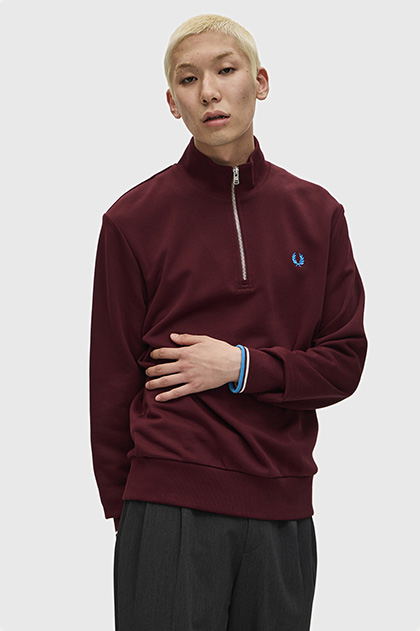 Half Zip Sweatshirt