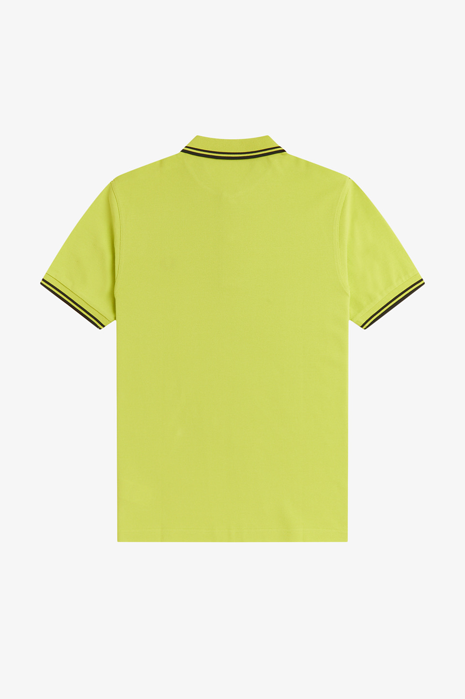 The Fred Perry Shirt - M3600 84B:CITRON / BLACK S