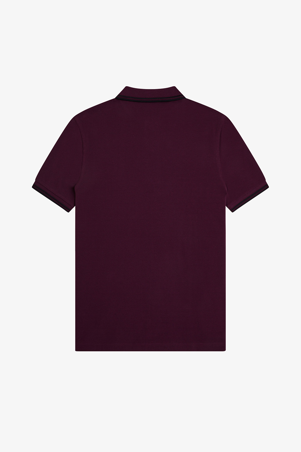The Fred Perry Shirt - M3600 84C:PLUM / BLACK S