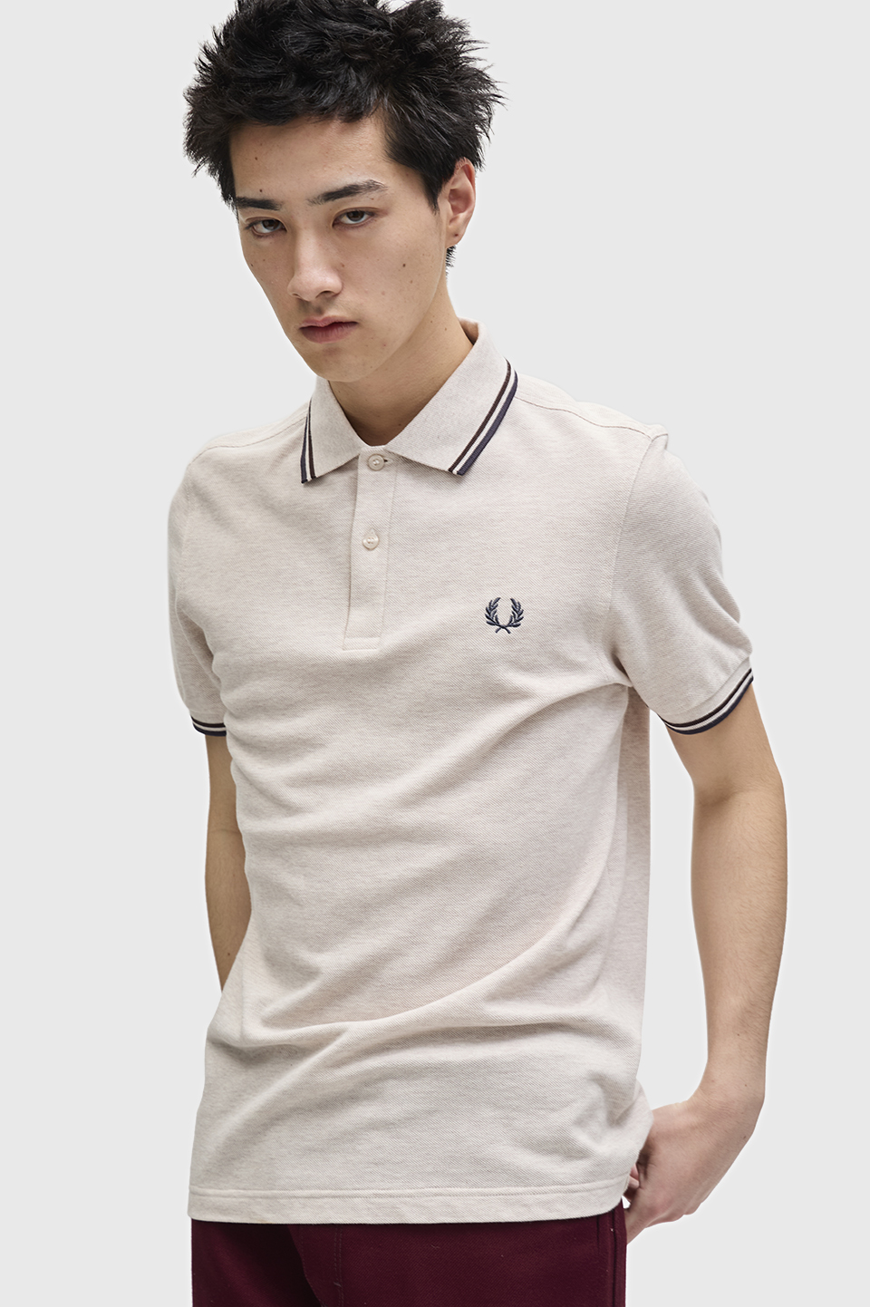The Fred Perry Shirt - M3600(XS 350：BLACK): | FRED PERRY