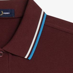 Z63:OX BLOOD / ECRU / COURT BLUE