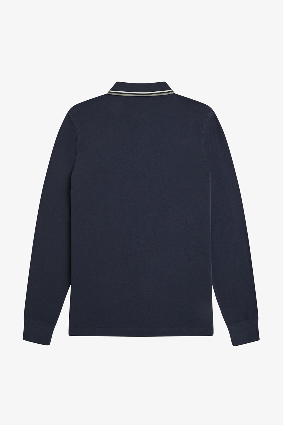 The Fred Perry Shirt - M3636 72C:AIRFORCE / ECRU / SEAGRASS S