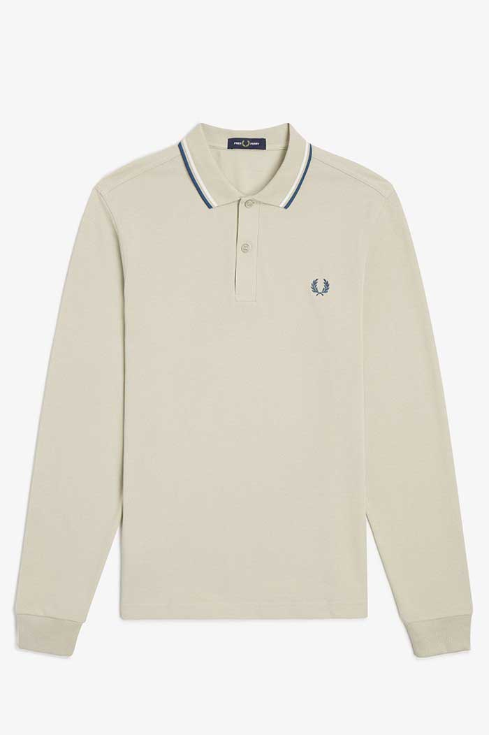 The Fred Perry Shirt - M3636(S T48：LOYST／ SWHITTE／ PETROL)