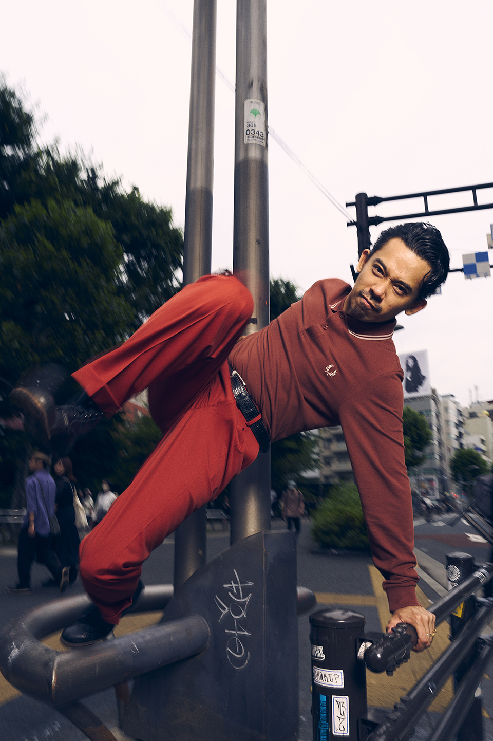 モデル:H178 着用サイズ:M