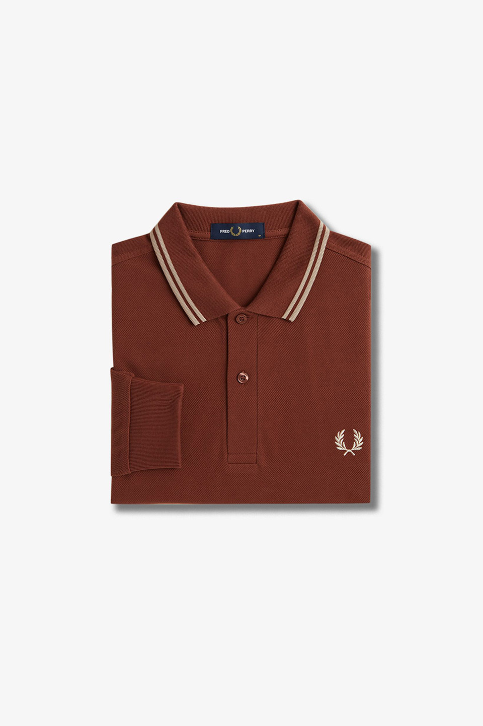 The Fred Perry Shirt - M3636 W52:WHISKY BROWN S