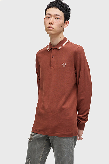 FRED PERRY SHIRT 2024年秋冬・長袖ポロシャツ プレオーダー