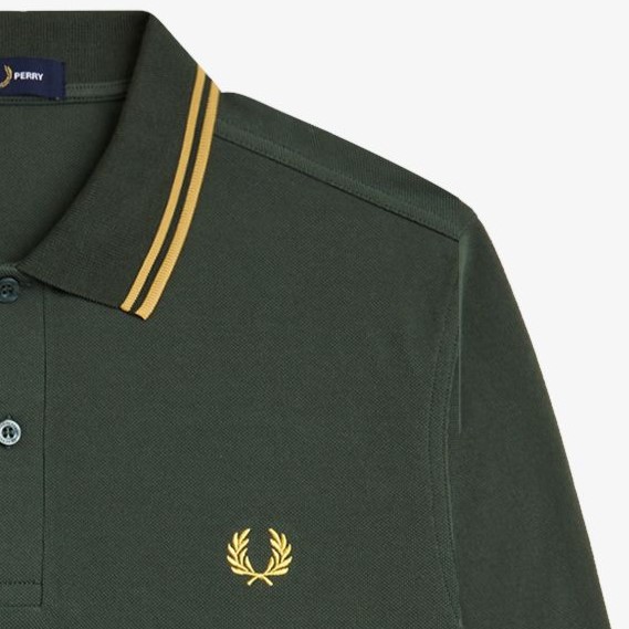 The Fred Perry Shirt - M3636(S 200：WHITE): | FRED PERRY