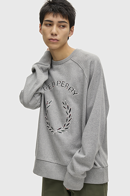 Tartan Applique Sweatshirt