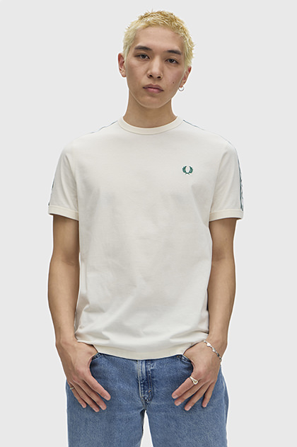 Contrast Tape Ringer T-Shirt