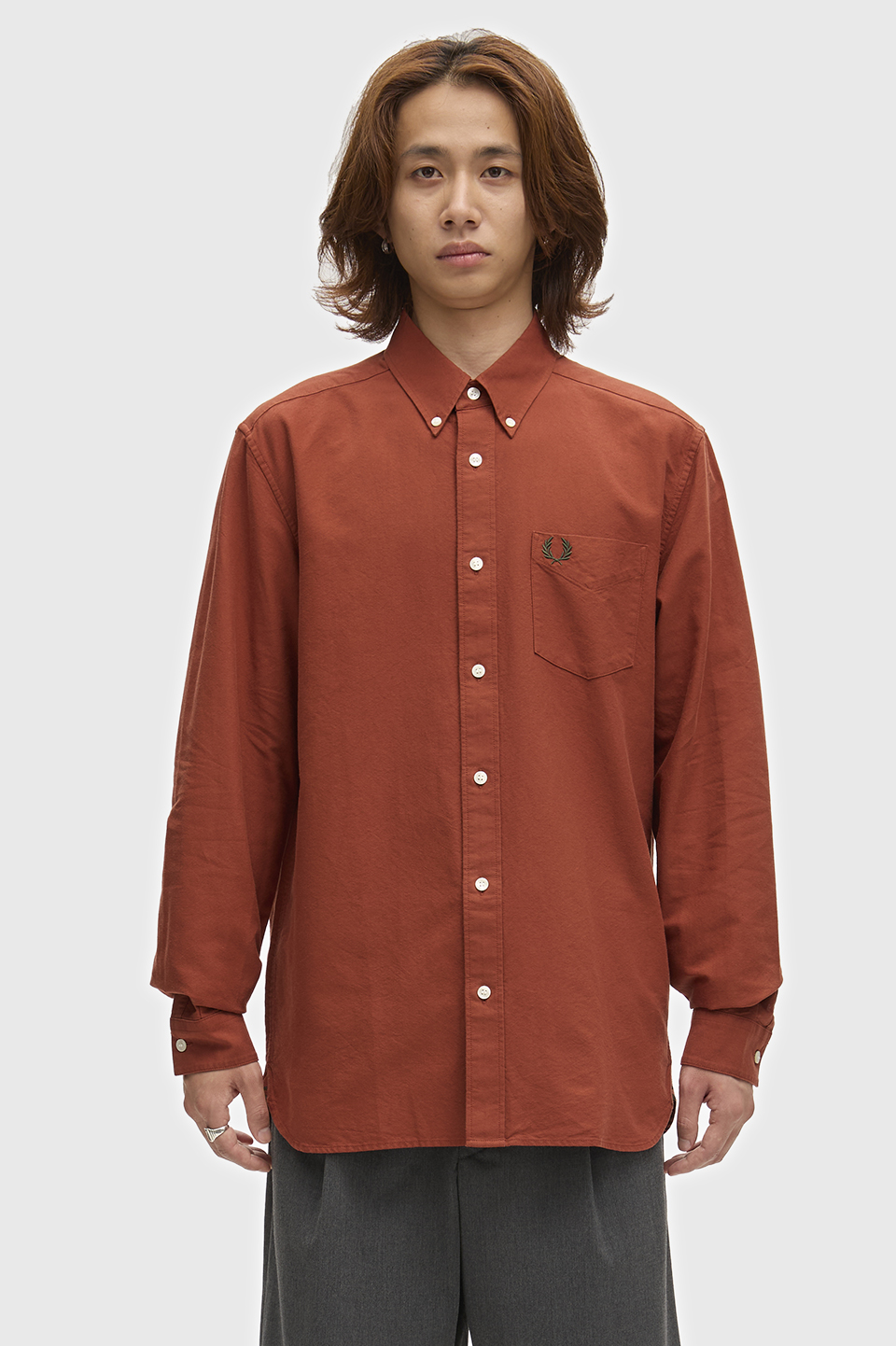 Oxford Shirt 28C:BRANDY S