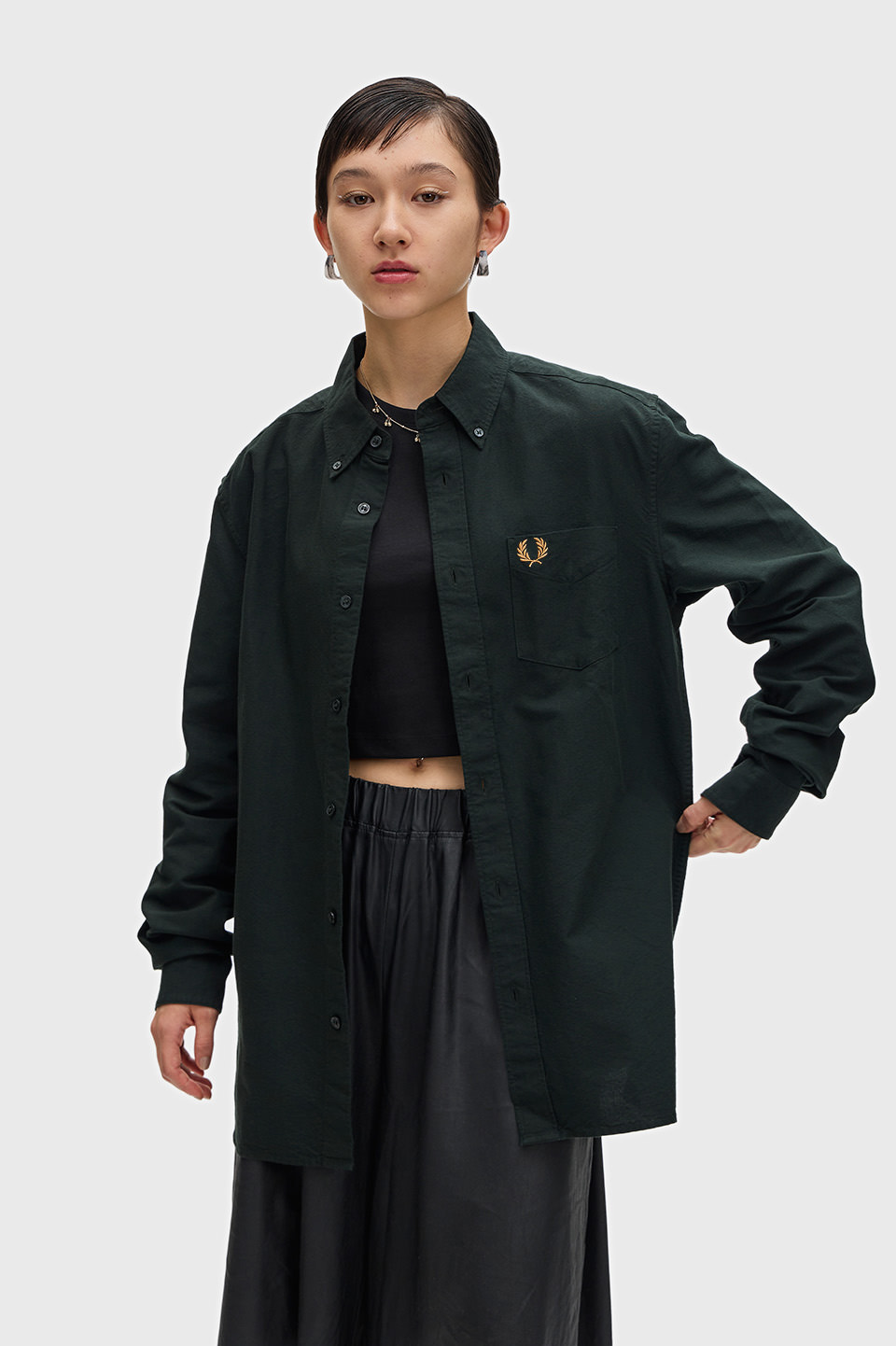 ショーブレページ　0286 Pleated Skirt(6 102：BLACK): | FRED PERRY JAPAN | フレッドペリー