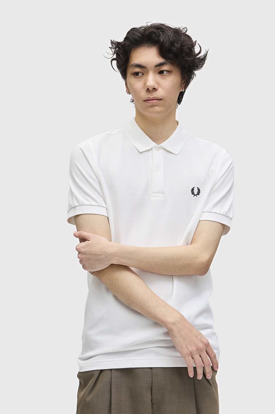 The Fred Perry Shirt - M6000(XS 100：WHITE): | FRED PERRY JAPAN | フレッド ...