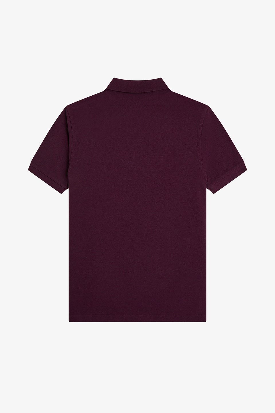 The Fred Perry Shirt - M6000 84C:PLUM / BLACK XL