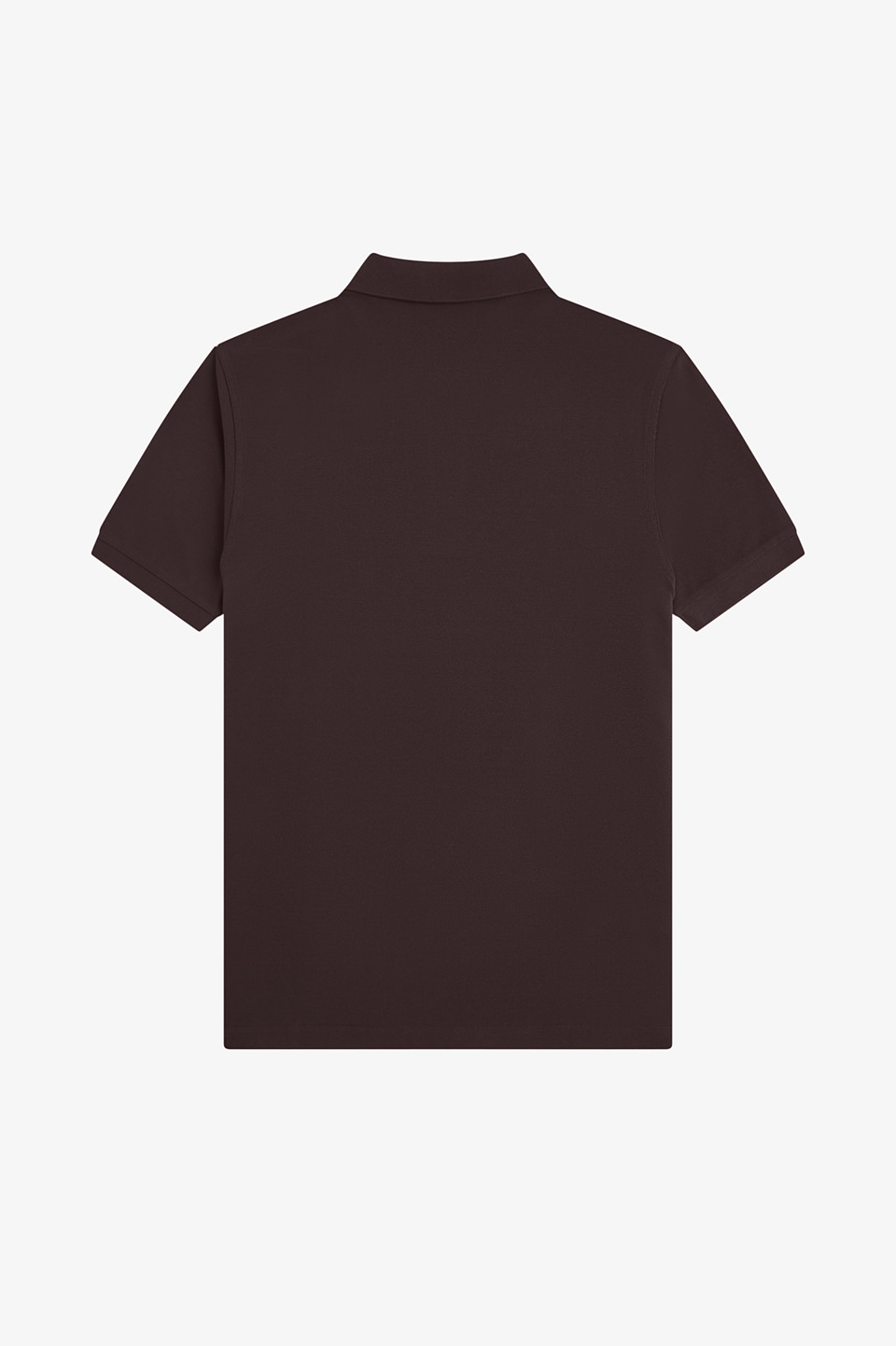 The Fred Perry Shirt - M6000 86C:RICH BROWN / BLACK S