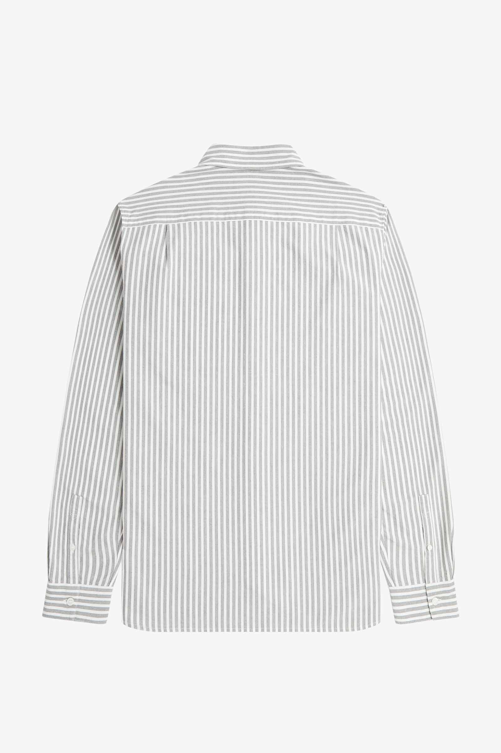Stripe Oxford Shirt(S 638：FIELD GREEN): | FRED PERRY JAPAN