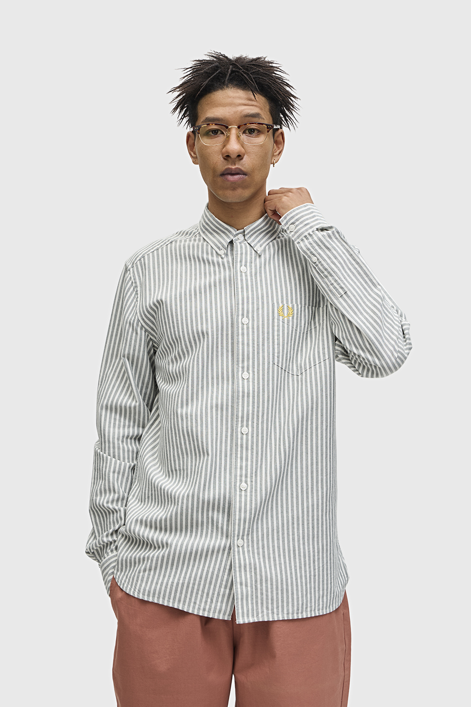 Stripe Oxford Shirt
