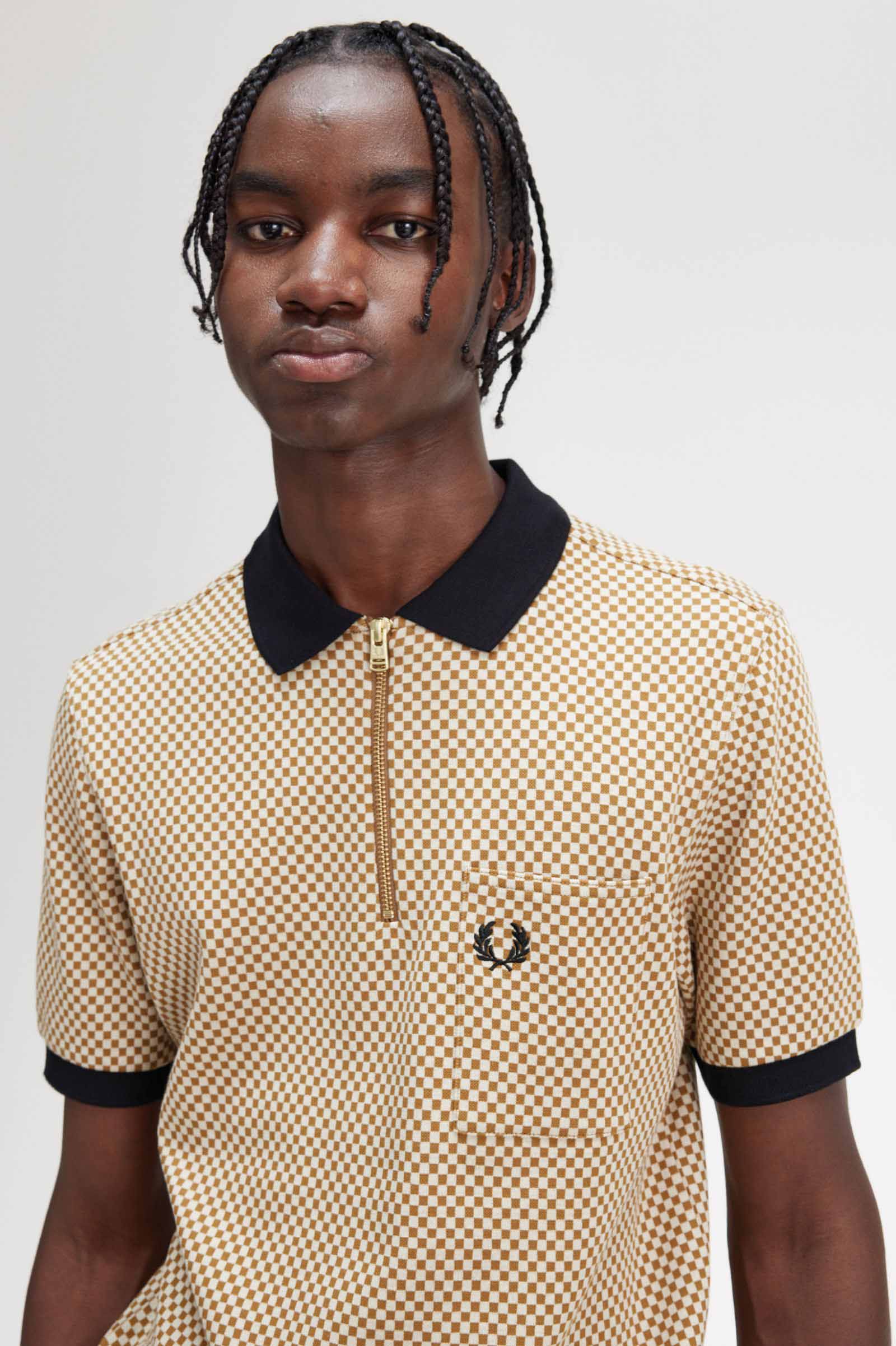 Fred Perry ポロシャツ 5分袖