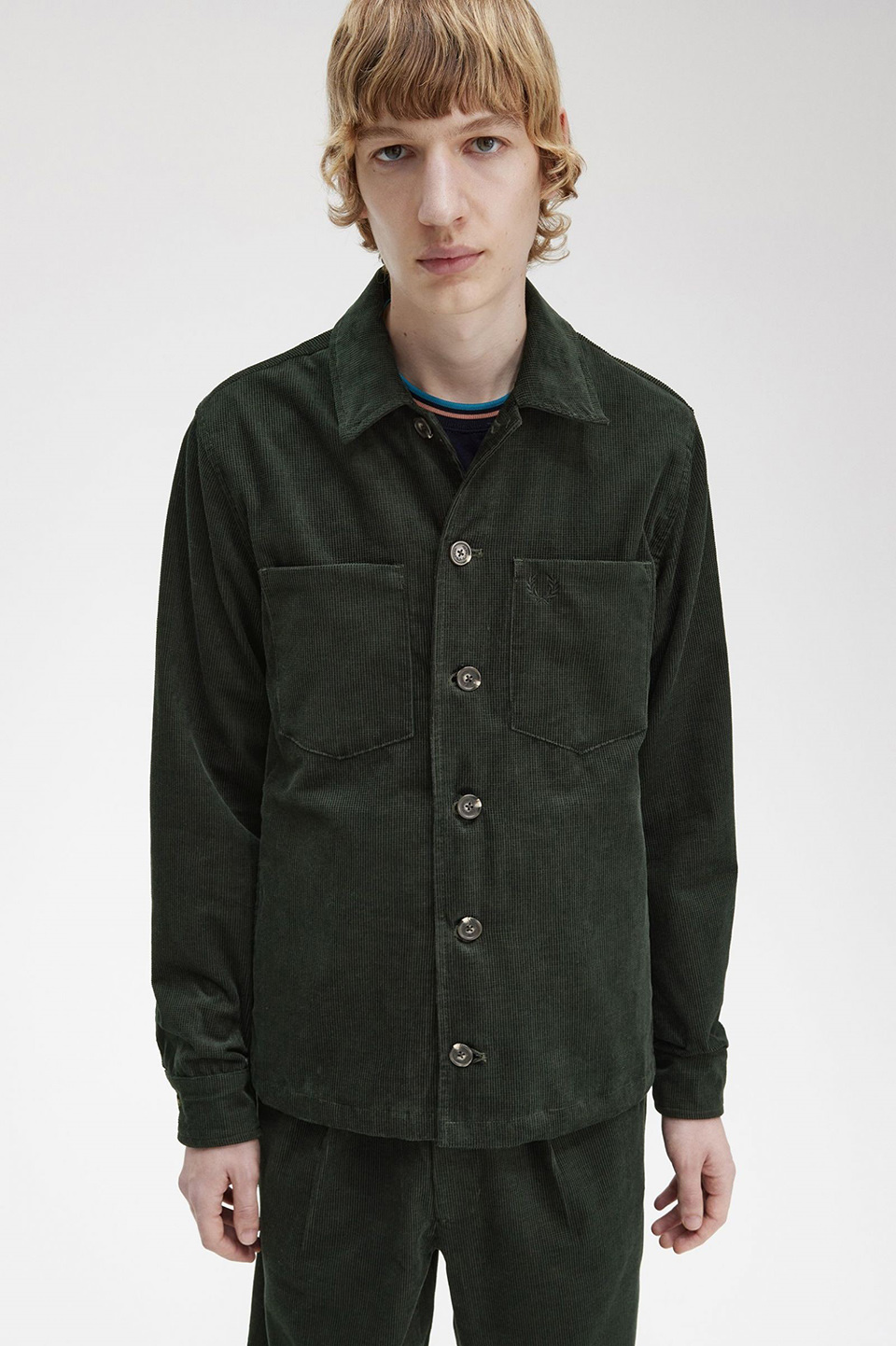 Waffle Cord Overshirt