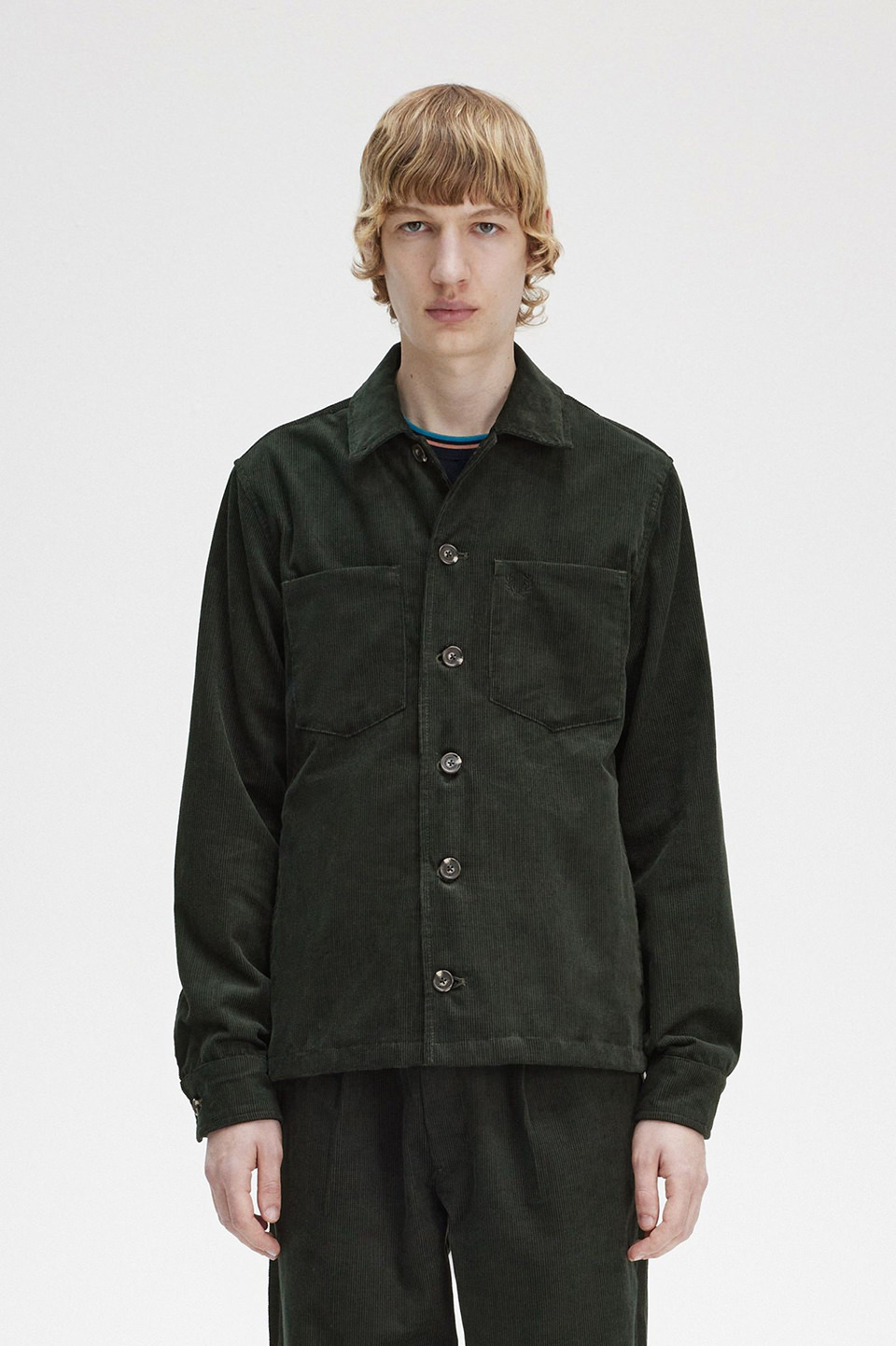 Waffle Cord Overshirt