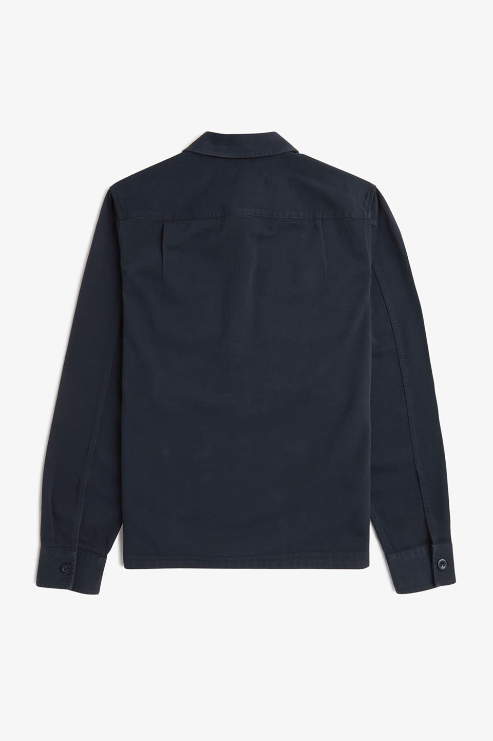 Twill Overshirt(M 608：NAVY): | FRED PERRY JAPAN | フレッド
