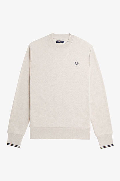 FRED PERRYベージュ トレーナー カラー/ベージュ | FRED PERRY JAPAN | フレッドペリー日本公式
