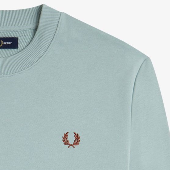 Crew Neck Sweatshirt(S 324：CINNAMON): | FRED PERRY JAPAN
