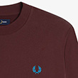 Z63:OX BLOOD / ECRU / COURT BLUE