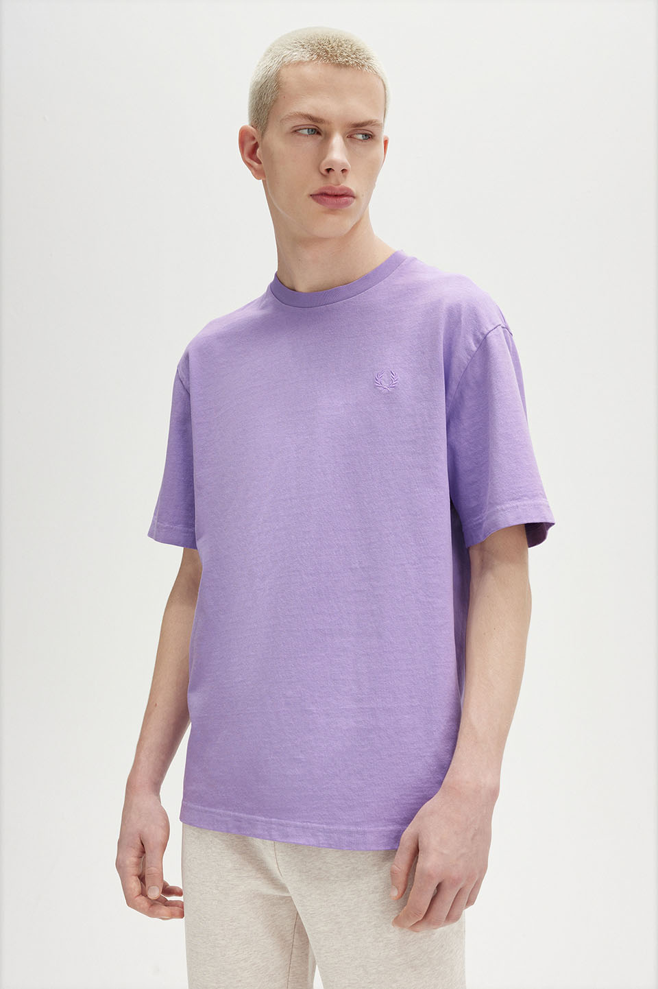 Garment Dyed T-Shirt(M X19：ULTRA VIOLET): | FRED PERRY JAPAN 