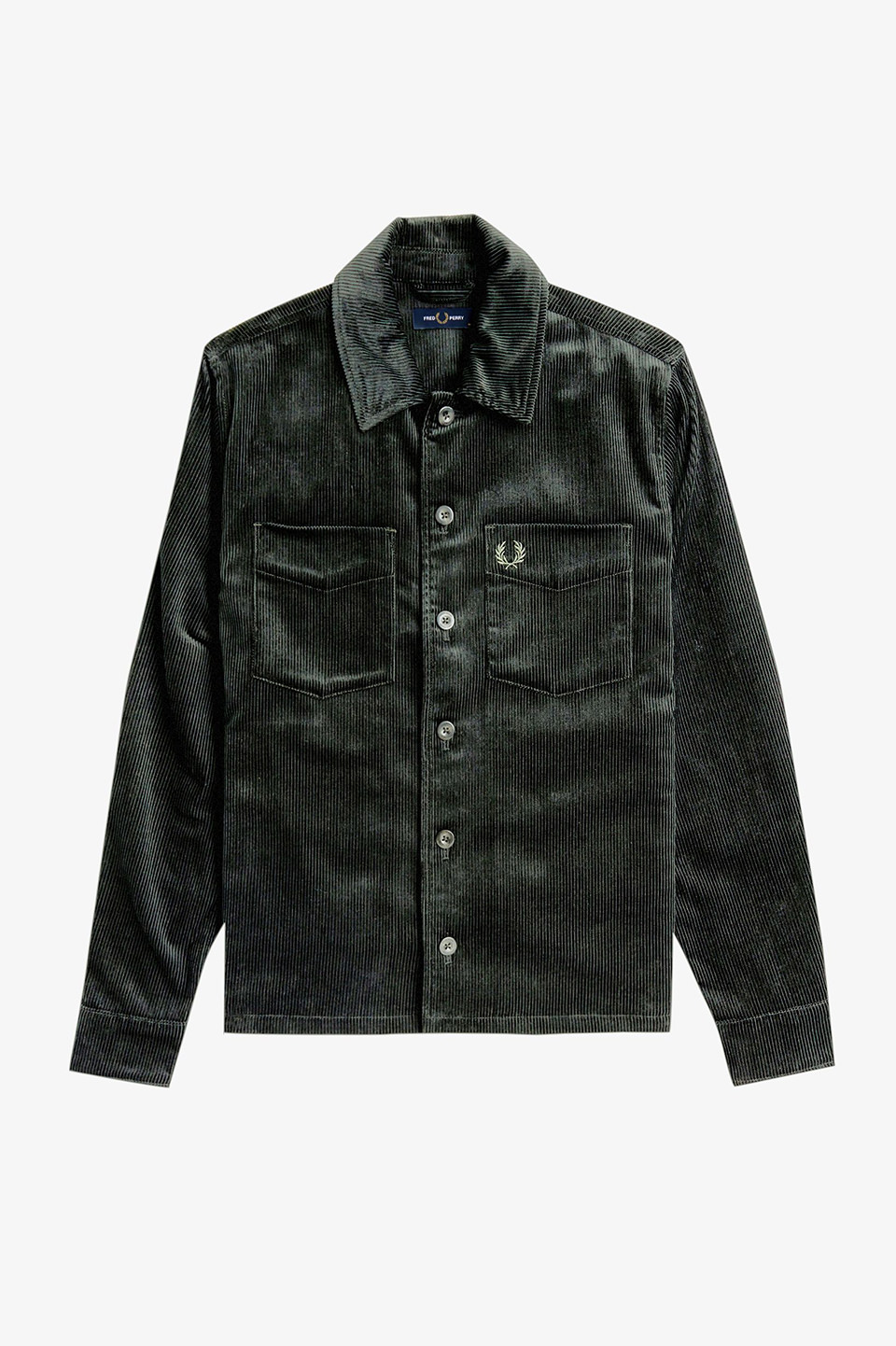 Corduroy Overshirt(M Q20：NIGHT GREEN): | FRED PERRY JAPAN 