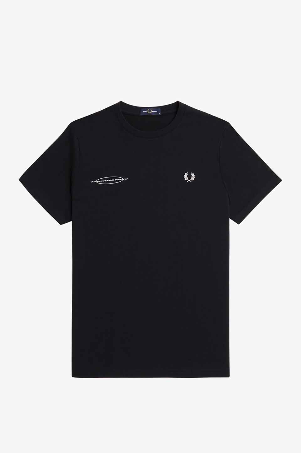 Advantage Perry T-Shirt(M 102：BLACK): | FRED PERRY JAPAN 
