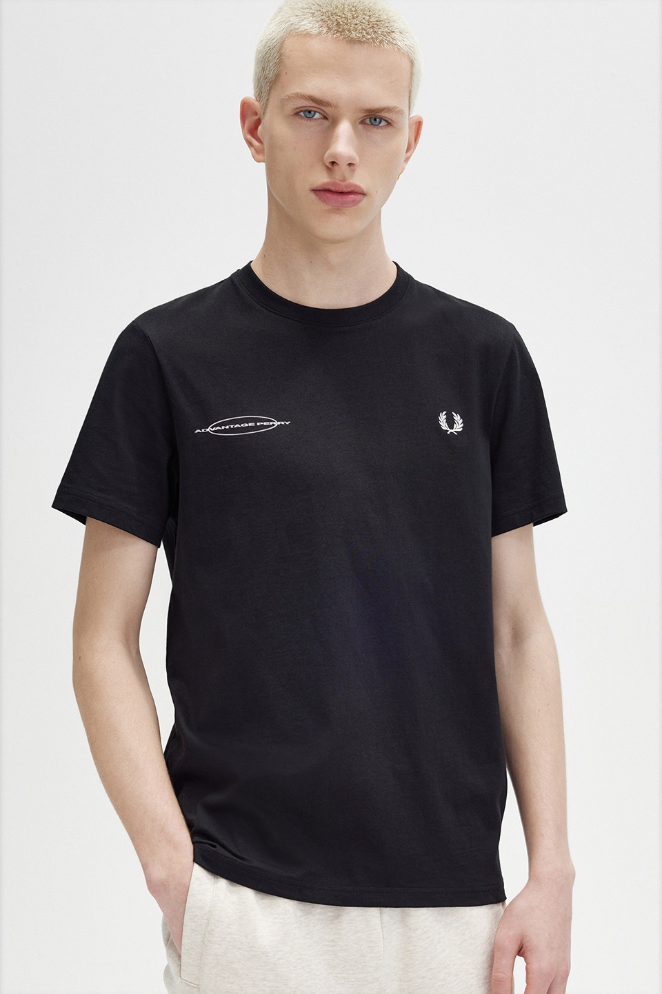 Advantage Perry T-Shirt(M 102：BLACK): | FRED PERRY JAPAN 