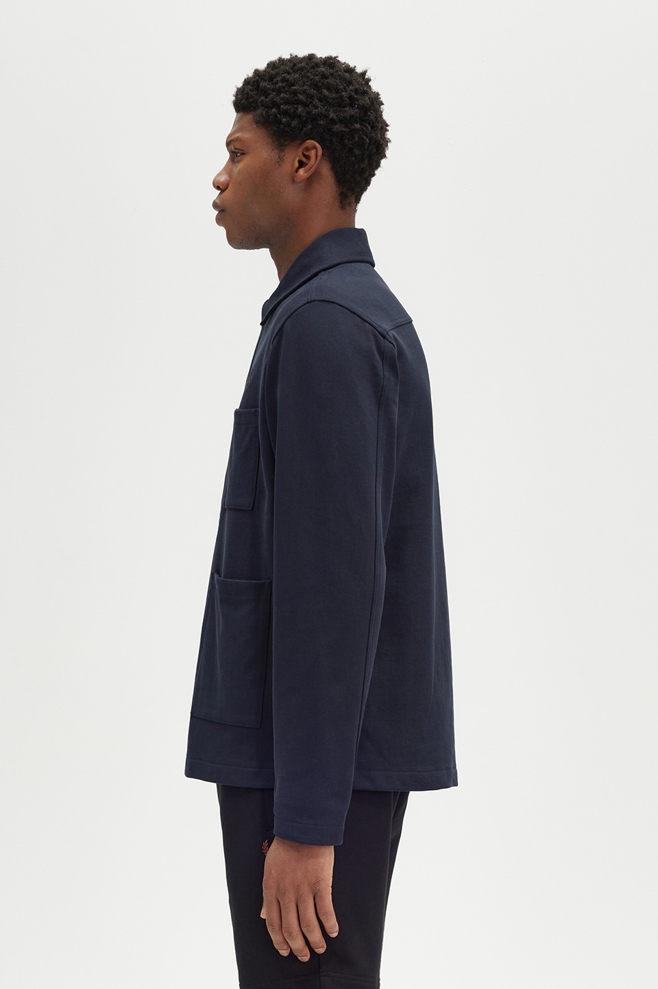 Heavyweight Sweat Overshirt(M 608：NAVY): | FRED PERRY JAPAN